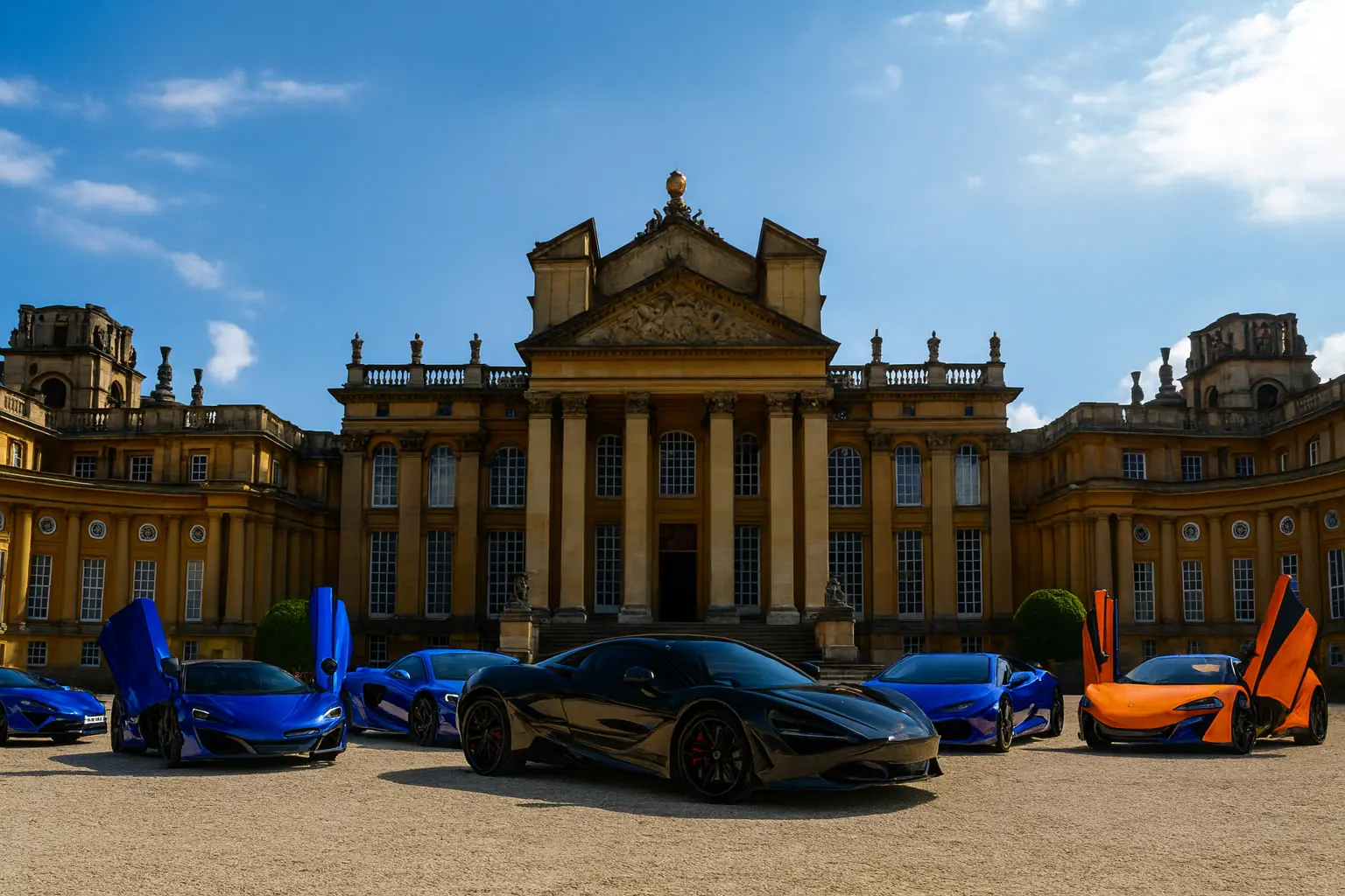 Salon Prive Supercar Show - Luxury Supercars