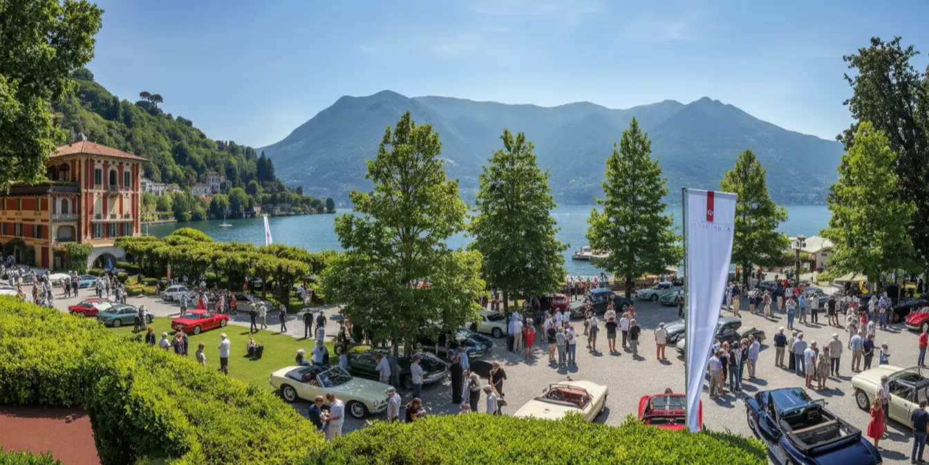 Concorso d'Eleganza Villa d'Este Car Show - Outdoor View